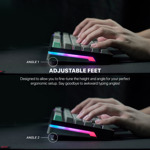 cb70f4ce87077b05425a5c47efe087ad Tastatura Mehanicka Gaming Fantech MK913 RGB Atom PRO83 Wireless Mercury (blue switch)