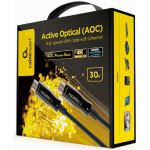 0179593e5d754de4f2cb83a400f8dab4 CCBP-HDMI-AOC-30M-02 Gembird Active Optical (AOC) High speed HDMI cable with Ethernet Premium 30m