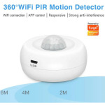 01c82a9103217e843c96b4c49222263b ZIGBEE-SMART-PIR-MS08 Gembird Tuya Smart WiFi PIR senzor detektora pokreta ljudskog tela,infracrveni