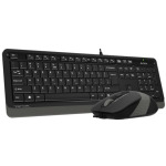 067be6831c2f333b185d5047f498b89d A4-F1010 A4Tech Fstyler tastatura US-LAYOUT + mis USB, Grey