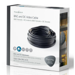 0876b45e570d1c9e72fd3b487eaec3a4 CCTVCA10BK100 * CCTV Security Cable BNC / DC RG59, 10m (841)