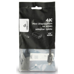 0c222a13102a9f176025c81f464b762d A-mDPM-HDMIF4K-01 Gembird 4K Mini DisplayPort to HDMI adapter cable, black