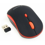 0ca21a2a9928815a77c9c32cbf823a31 MUSW-4B-03-R Gembird Bezicni mis 2,4GHz opticki USB 800-1600Dpi black/red 103mm