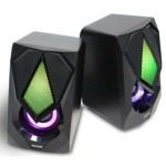 142cbc421e3de163aede2a5337951215 Microlab B25 Stereo zvucnici black, 6W RMS (2 x 3W), USB power, 3,5mm RGB