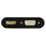 2249ce4137e8724f97c7f32ea4a6a4e8 A-HDMIM-HDMIFVGAF-01 * Gembird HDMI male to HDMI female + VGA female + audio adapter cable, black