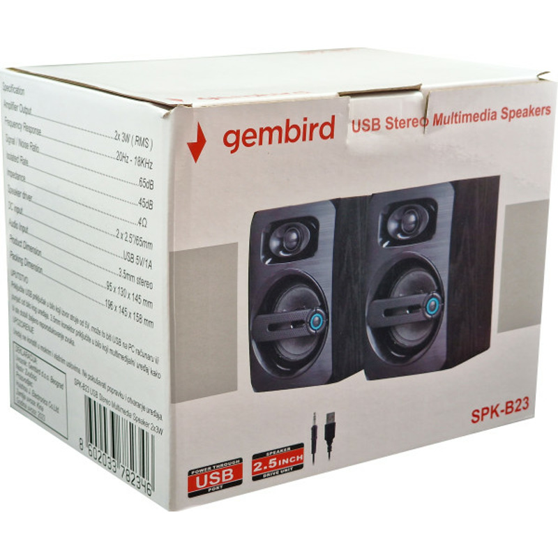 263515cde1e15147f52db995cef08225 SPK-BT-17 Gembird Portable Bluetooth speaker +handsfree 2x5W, FM, USB, SD, AUX + antena black