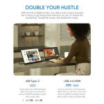 2b6f2a3e5dd08263e7896347820ee34a Eksterni Gaming Monitor za Laptop Arzopa Z1FC 16.1 FULL HD IPS 144Hz Zvučnici Type C