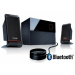 335d2776edf7120c3e7bfe9929c91c9e Microlab M200BT Aktivni drveni zvucnici 2.1 40W RMS(16W, 2x12W) BLUETOOTH daljinski , 3.5mm