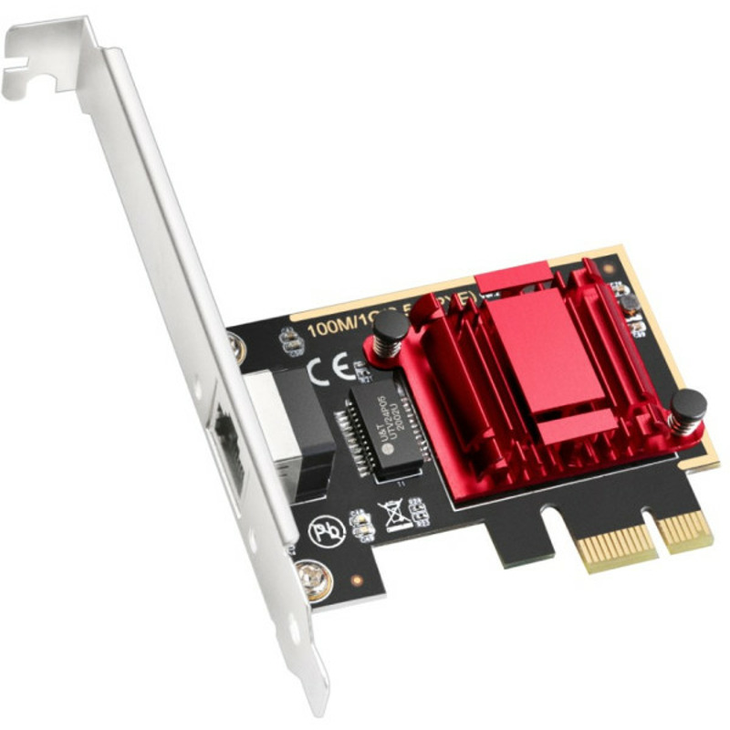 3a9597af9ef5080e12db00090b8d2b4b E-GREEN PCI-Express kontroler 4-port 2.5 Gigabit Ethernet (Intel I225)