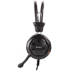 3bd838d1a4d1ca6676c38fb0b953a877 A4-HS-28-1 A4Tech Gejmerske slusalice sa mikrofonom, 40mm/32ohm, black, 2x3.5mm
