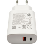 3cb42278328dc82cc2b44d5c7c55b9ab NPA-AC44 ** Gembird QC3.0 brzi punjac USB-A+ USB-C, + kabl USB-C, 25W DC 5V/3A ili 9V/2,77A (679)