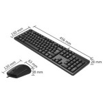 4296fac6d9ffaf4d4a5a4b08aadb6f86 A4-KRS-3330 A4Tech tastatura YU-LAYOUT + mis USB, Grey