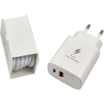 494c7f452691fe37c6c5af6b6e299230 NPA-AC44 ** Gembird QC3.0 brzi punjac USB-A+ USB-C, + kabl USB-C, 25W DC 5V/3A ili 9V/2,77A (679)