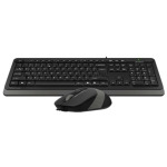 4d691063a7eb0b379670f8b64b8f2763 A4-F1010 A4Tech Fstyler tastatura US-LAYOUT + mis USB, Grey