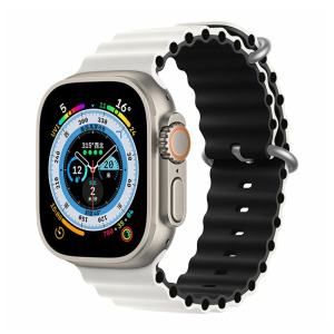5345f725dacc96e71aa9932687e81dea Smart Watch Ocean Strap 44/45/49mm Black/Yellow