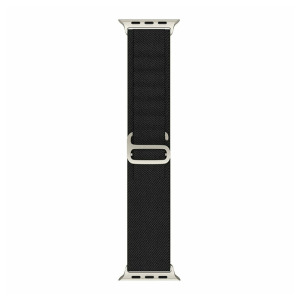 6f26b6ee74935b1be508e2d0f107b02b Smart Watch Alpine Loop Strap 44/45/49mm Black With Orange
