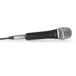 7a56be52479eb4c16366a9b401e79b6b MPWD50CBK Karaoke mikrofon, 6.35mm -72dB+, Sensitivity, 50Hz-15kHz, 5.0m + Kofer