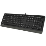 82fc07fe8506f4aa568555d58a409a11 A4-FK10 US GREY A4Tech Fstyler Multimedia comfort tastatura, FN funkcije, vodootp. US-LAYOUT, USB