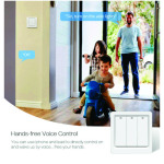 8314e20029d76e88da127c9c6ed06233 ZIGBEE-SWITCH-DS103 Gembird RSH Tuya WiFi Pametni kucni prekidac sa 3tastera EU Standard