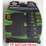 8c4237591393ce1129e614c782e299ca NPA-AC6D **Gembird univerzalni laptop punjac AC 65W + QC3.0 mob. brzi punac 3A, auto (1310 alt:AC7D