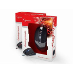 928475de06d998176fbc684ef1a58268 MUSG-001-B Gembird Gejmerski mis opticki sa plavim osvetljenjem 400-2400Dpi black 130mm