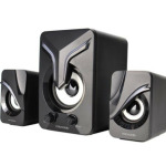 97cbfcc46ff1bbfd20364de846e5dfd3 Microlab U270 Phenix Stereo zvucnici, black 11W (5W, 2x3W)USB power,3,5mm LED