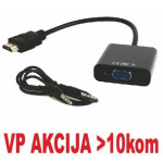 9e53a34ea6a2f8988247702a08b5bfea A-HDMI-VGA-06 ** Gembird HDMI to VGA + AUDIO adapter cable, single port (alt A-HDMI-VGA-03, 439)