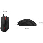 a7eab4856178066c9d4dde2e307f098f A4-ES5 A4Tech Bloody Gejmerski opt. mis, 1000Hz/1000-3200Dpi, Black USB 125mm