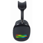 accdbbf6323e94908c7ac0f293627fc7 BHP-LED-02-BK Gembird Bluetooth stereo Slusalice sa mikrofonom Bt V5.0 400mAh/32Ohm, 2h Li-ion Crne