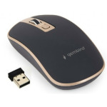 aec4ec77c6c8b9bcfcce45a32f068893 MUSW-4B-06-BG Gembird Bezicni mis 2,4GHz opticki USB 800-1600Dpi black/gold 115mm