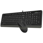 af7053c98dd6961c56efc193d74b5ebe A4-F1010 A4Tech Fstyler tastatura US-LAYOUT + mis USB, Grey
