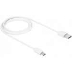 affcc0cc19e329d066d797f1f856a54e CCP-USB2-AMCM-1M** Gembird USB 2.0 AM to Type-C cable (AM/CM), QC3.0, 1m WHITE (87)