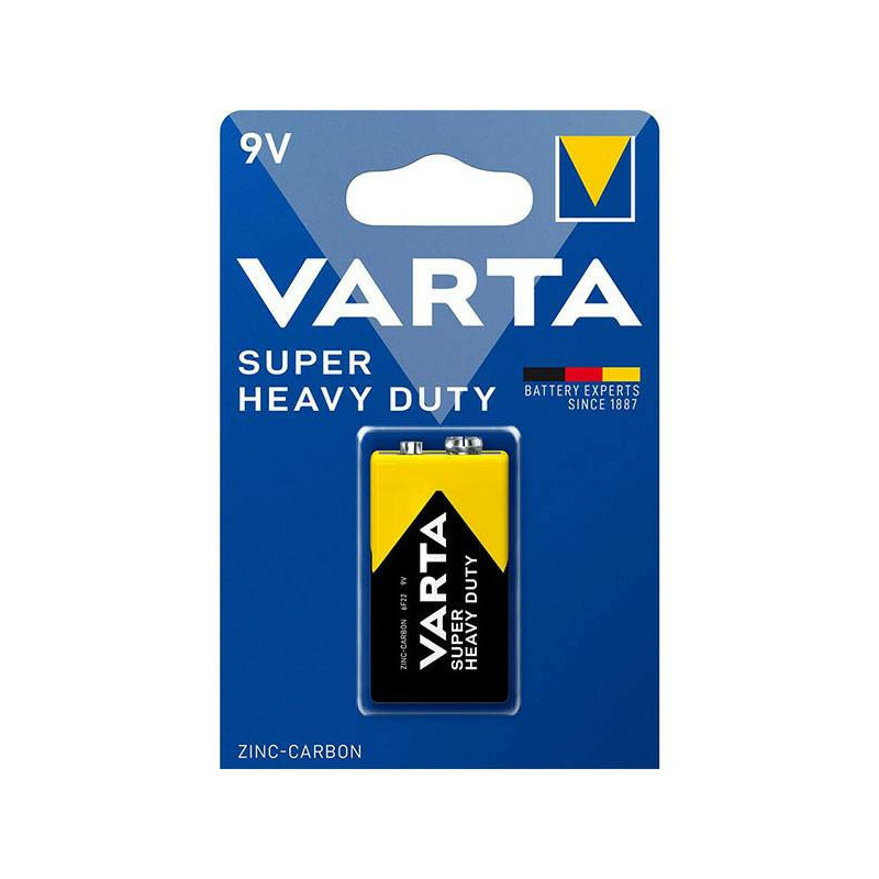 BATTERIA VARTA SUPERLIFE 9V ZINC-CARBON 6F22 - Foto 5
