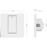 d6be5814b72c42e7e414646617c19d17 ZIGBEE-SWITCH-DS101 Gembird RSH Tuya WiFi Pametni kucni prekidac sa 1taster EU Standard