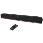 df8caeeb59a1e54940a6b3b3b987d018 Microlab Onebar04 LED Bluetooth speaker soundbar 2x20W, AUX, Optical, Coaxial, Daljinski, black