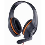 e3c7cae19a8edbe266581a2c134c9a09 GHS-05-O Gembird Stereo gejmerske slusalice sa mikrofonom+volume kontrolom 3.5mm ORANGE