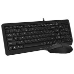 e7c2638a2e7652c876cea74461134760 A4-F1512 A4Tech tastatura YU-LAYOUT + mis USB, Black
