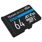 f1b19874c579bd5fc3c0a523a88c0f34 TeamGroup MICRO SDXC 64GB ELITE, UHS-I U3 V30 A1, 100/50MB/s +SD Adapter TEAUSDX64GIV30A103