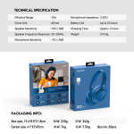 18a479af0ff28ebaa1893ad61e47eee1 Bluetooth slusalice Fantech GO Vibe WH05 plave