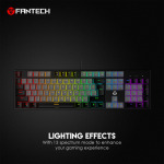 2c1312516b1cf4dd692abd71cd3f4d8f Tastatura Mehanicka Gaming Fantech MK886 RGB Atom crna (Blue switch)