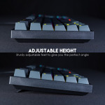 821441026f143ae569cb9fdebdcc53c7 Tastatura Mehanicka Gaming Fantech MK876 RGB Atom TKL siva (Blue switch)