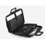 d256ac46b1d2f0b99a92fdfa0f3d9bd0 Torba BOMBATA Medio Black&White 13"/Crna