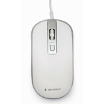 f3791c1a36f5412f6bd9fd2b80ab82eb MUS-4B-06-WS Gembird Opticki mis 800-1200Dpi 4-button 99mm white/silver USB