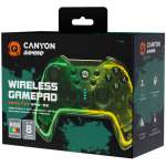 19c1ef4b14ae55a1e2c1cd0ea9b5f20b CANYON gamepad Brighter GPW-02 BT+Dongle Wireless