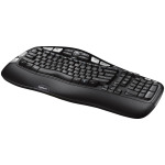 2005b7be167d4184f0928b019c022dae LOGITECH Wave Bluetooth ergonomic keyboard - GRAPHITE - US