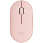 419efebe14abe8fda261712cc4c8d885 LOGITECH M350S Pebble 2 Bluetooth Mouse - TONAL ROSE -