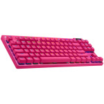 4c6872c3883196fd7bfb7dafd7abb59d LOGITECH G PRO X TKL LIGHTSPEED Mechanical Gaming Keyboard - MAGENTA - US INT'l -