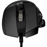 4faca46e933af50f121d04cacf3a9e49 LOGITECH G502 Corded Gaming Mouse - HERO - BLACK - USB -