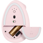 6d6375b72082a86ab7360924666c143a LOGITECH Lift Bluetooth Vertical Ergonomic Mouse - ROSE/DARK