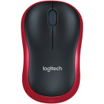 8d7bf588882f5dc374afe476794f77e4 LOGITECH M185 Wireless Mouse - RED -